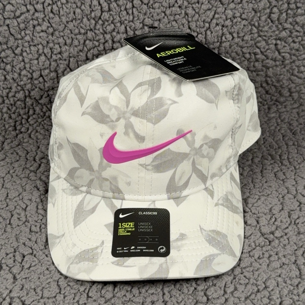 Nike Classic 99 Dri-Fit Magnolia Force of Nature Hat Aerobill Running Floral